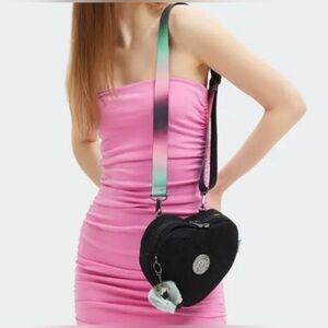 🩷💚 Kipling Wicked Heart Glitter Convertible Backpack Wicked Bag